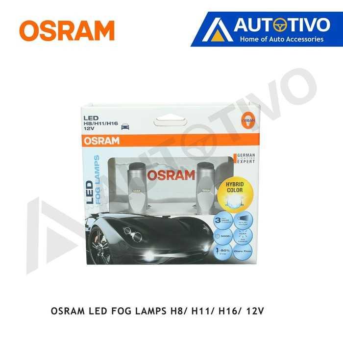 LED Osram Fog Lamp H8 / H11 / H16 (12 Volt) | Otomotif