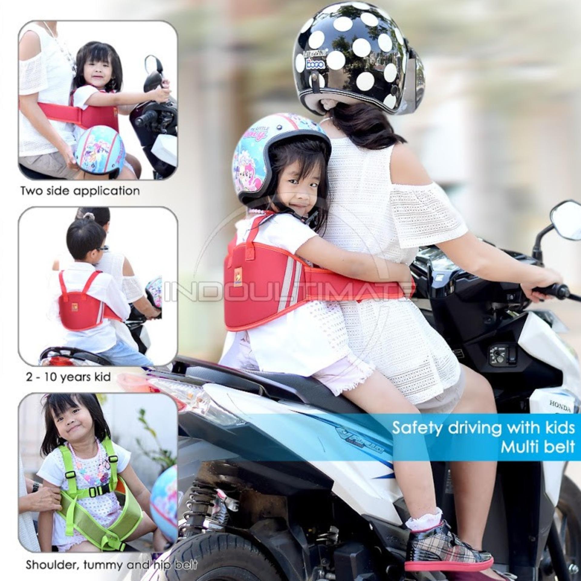 Sabuk Bonceng Motor Anak Premium Pengaman Boncengan Motor Anak Anti Jatuh BY SB01