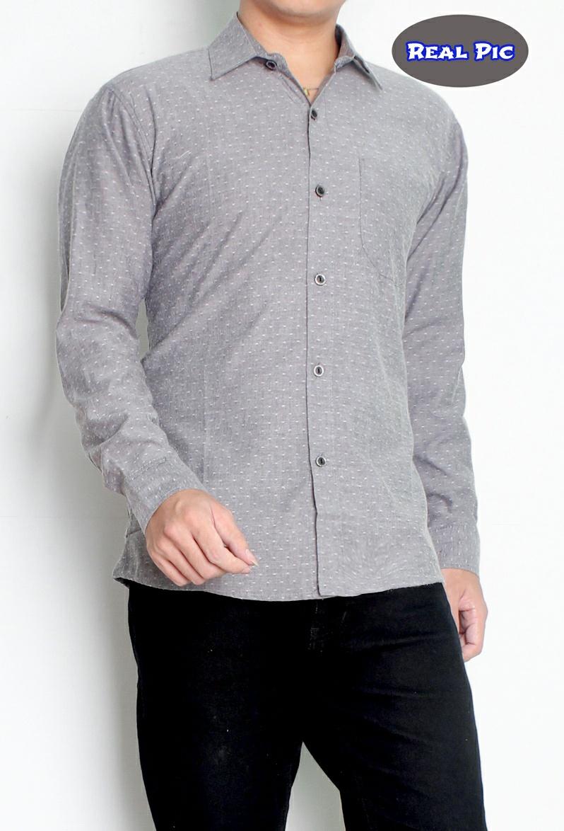 RDEPs Kemeja Pria Kemeja Formal Pria Kemeja Casual Pria Baju Pria Atasan Pria Baju Kerja baju murah bagus elegan kemeja allsize fit to L
