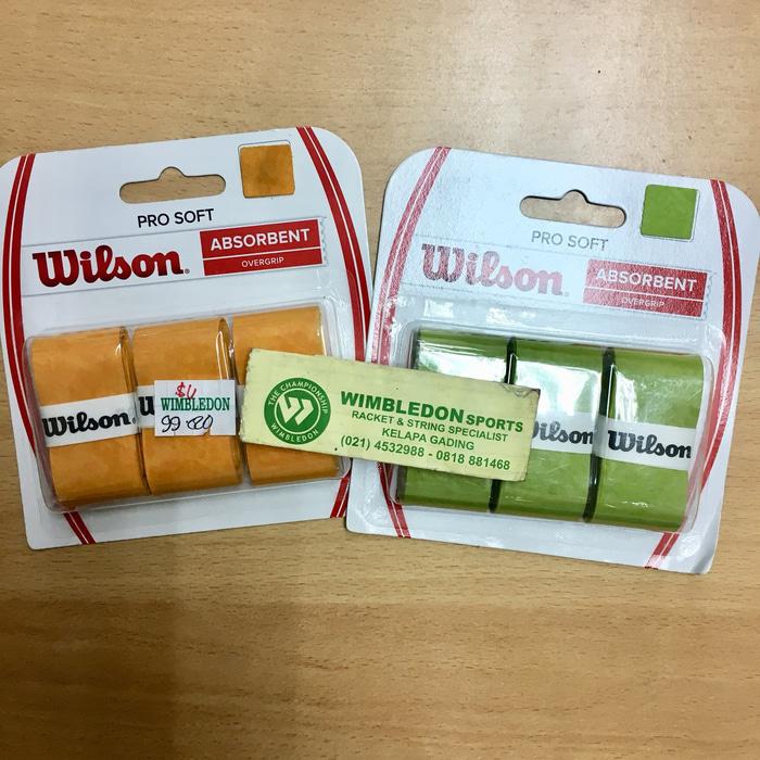 NEW! Grip Tenis WILSON PRO SOFT OVERGRIP WILSON TENNIS GRIP ABSORBENT