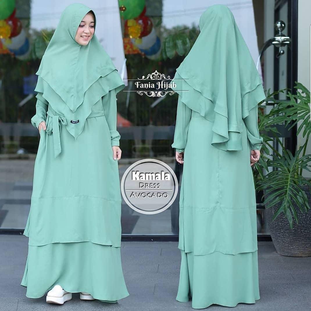 Baju Gamis Kamala Syari Dress Muslimah