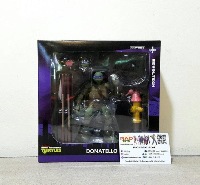Donatello revoltech turtles tmnt kaiyodo PROMO