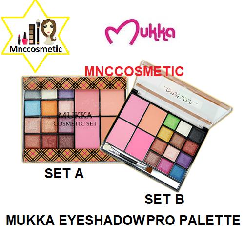MUKKA EYESHADOW PRO PALETTE (2 VARIAN WARNA)