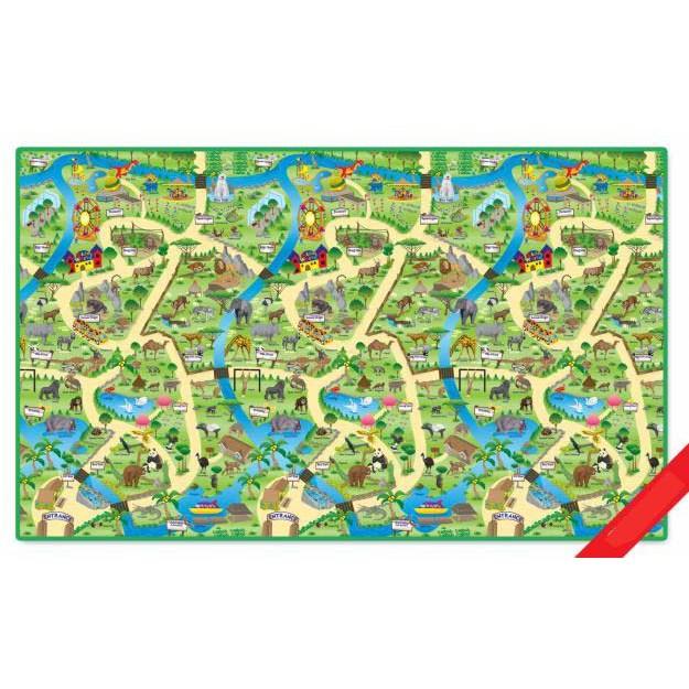Tikar Evamatic / Evamat / Evamats Matras Alas Lantai Karpet ZOO - Kebun Binatang - new motif