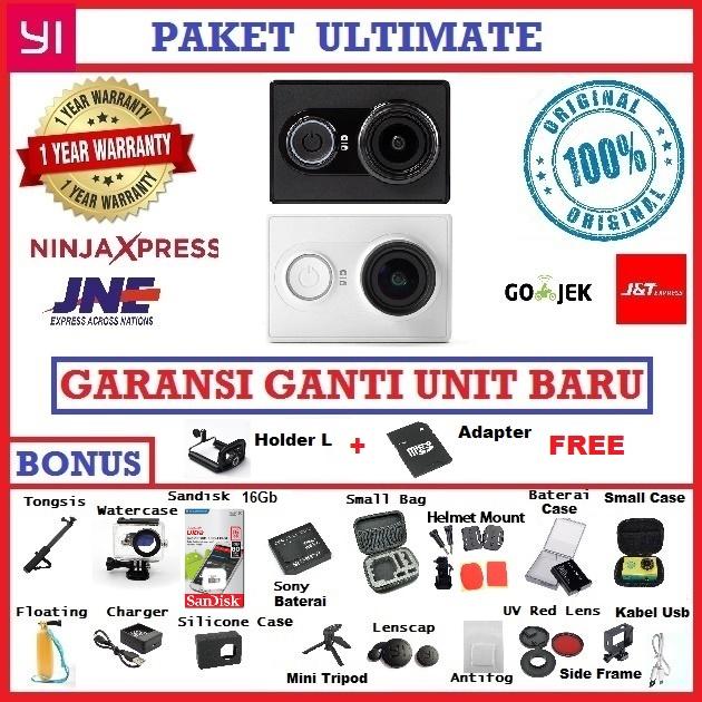 Xiaomi Yi Internasional Version Paket Lengkap