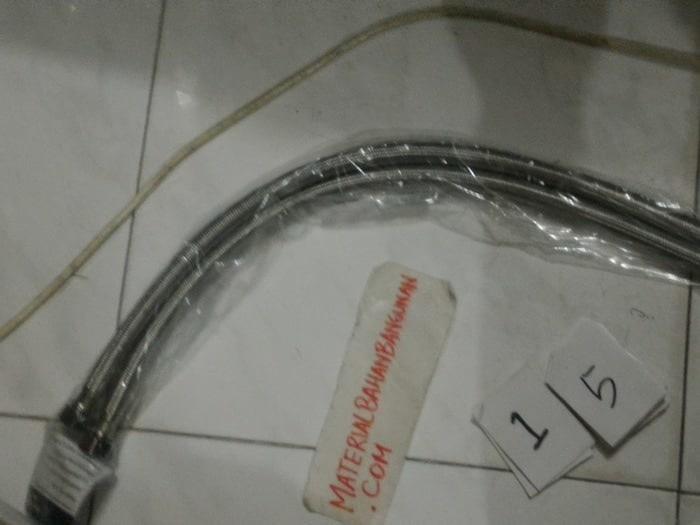 Selang Air Panas Fleksibel Anyaman 60 Cm Selang Water Heater
