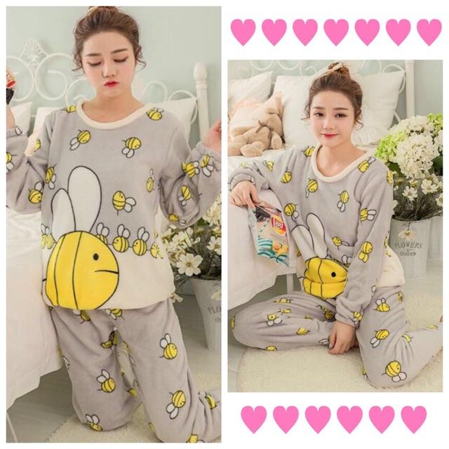 DAMAI FASHION JAKARTA - baju piyama wanita BEE GREY - baju murah konveksi tanah abang