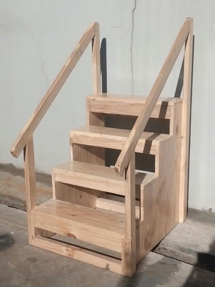 Kursi Tangga Tingkat Kayu Jati Belanda