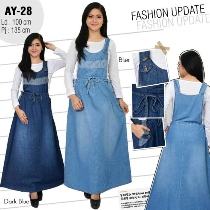 Rok kodok Overall jeans AY-25