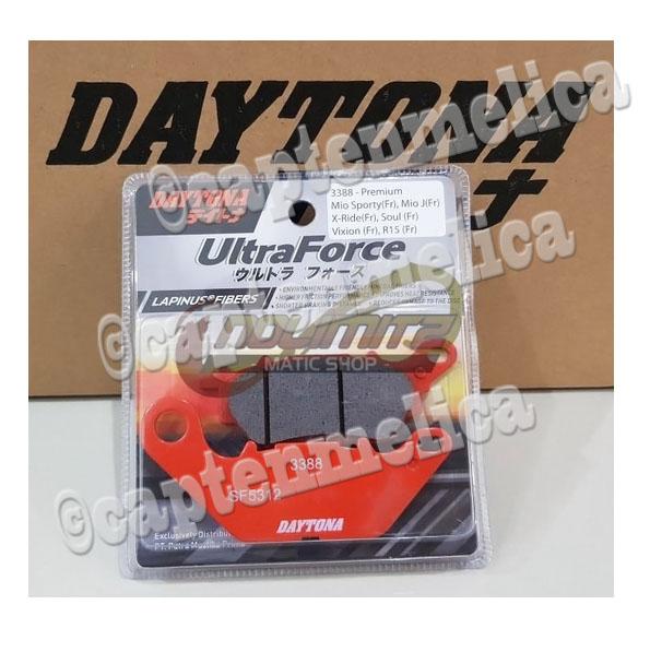 ORI JAPAN Kampas Rem Depan - Aksesoris Motor Mio Soul GT Sporty J X Ride Xeon Jupiter Vixion Byson NVL R15 Daytona Lapinus Fibers Yamaha Asesoris Motor Acessoris Motor Roda Ban Depan