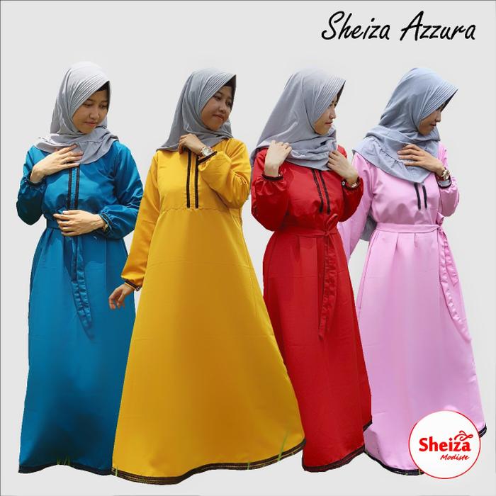 Gamis maxy dress syari baloteli premium branded import Sheiza Azzura