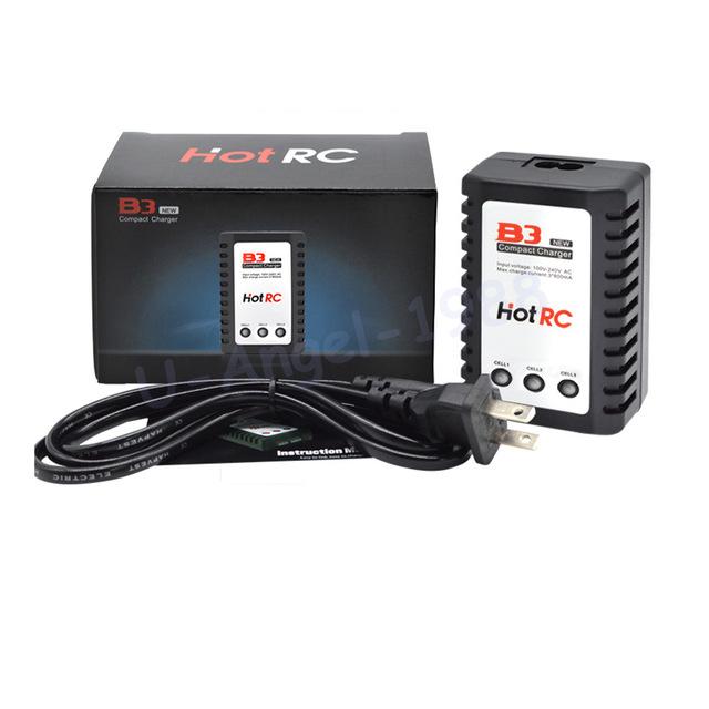 HOTRC B3 10W lipo balance charger 2s 3s V imax B3 MJX Bugs 3 bugs 2