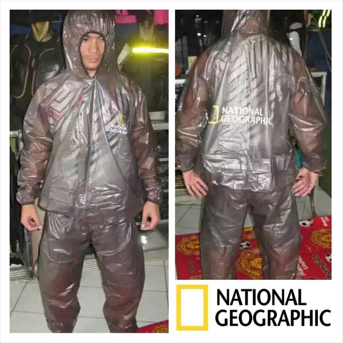 Jas Hujan NATIONAL GEOGRAPHIC, Raincoat Transparan