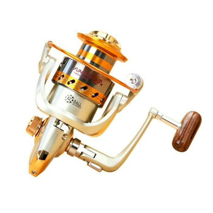 Pancing Yumoshi Reel EF6000 Metal Fishing Spinning Reel 12 Bal Bearing