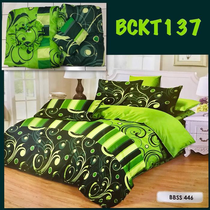 Super Hot - Bedcover Set King Size Paling Murah Kode BANGSA-sprei135