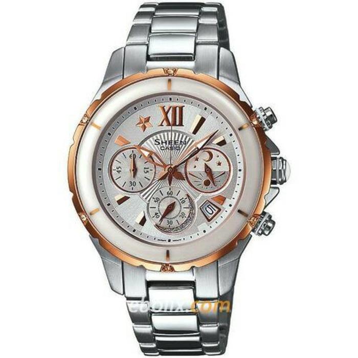 Jam Tangan Wanita Merk Casio Sheen Ori Bm Type : 5512 Baterai