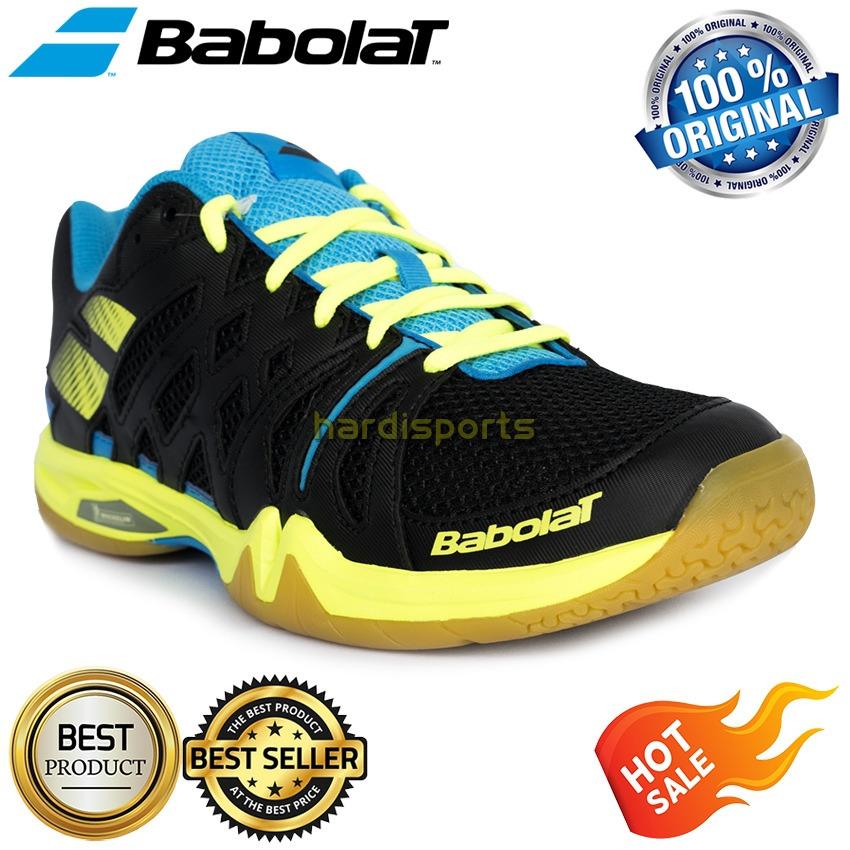 Sepatu Pria Badminton - Volley - Tenis Meja Babolat Shadow Team (rubber by Michelin)