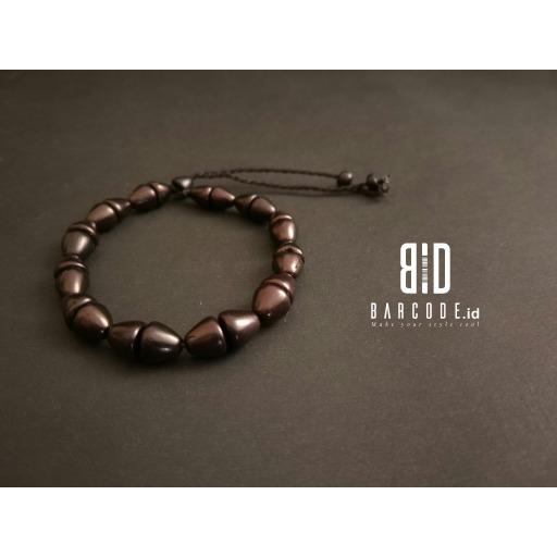 Barcode.id Gelang Kokka / Gelang Kaukah Biji Kopi Hitam