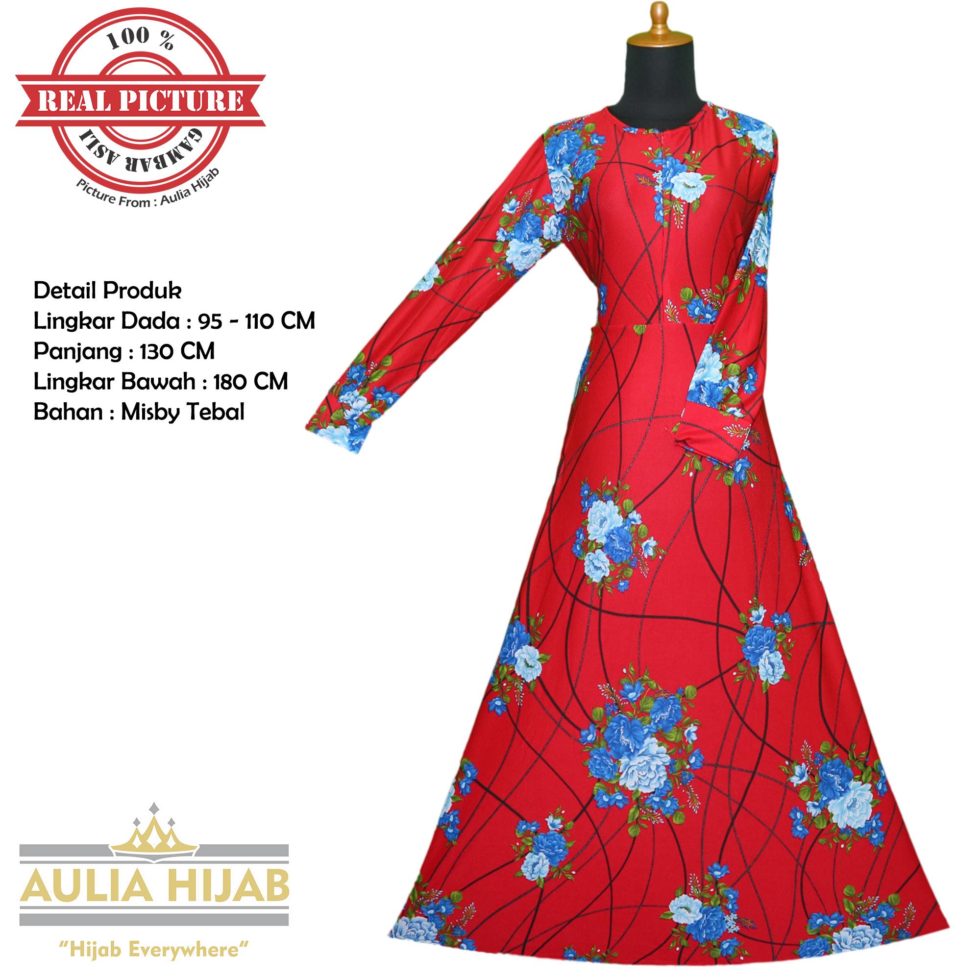 Aulia Hijab - Gamis Liana Dress Terlaris Bahan Misby/Gamis Murah/Gamis Terbaru/Gamis Cantik/Gamis Busui/Gamis Pesta/Gamis Santai/Gamis Kerja/Gamis Murah/Gamis Real Picture/Gamis Best Seller