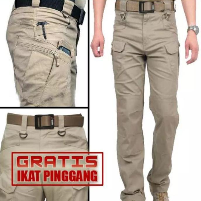 Celana Kargo Pdl Tactical Polisi Ganteng / Helikon - Qcb7he