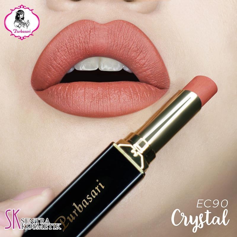Purbasari Lipstick Collor Matte 90 CRYSTAL