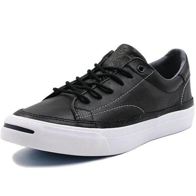 CONVERSE ORIGINAL JACK PURCELL II BLACK THUNDER LEATHER DISTROQX01025