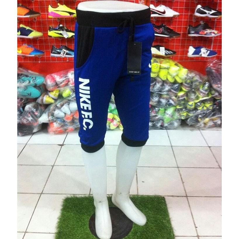 JOGGER NIKE FC 3/4 BLUE -