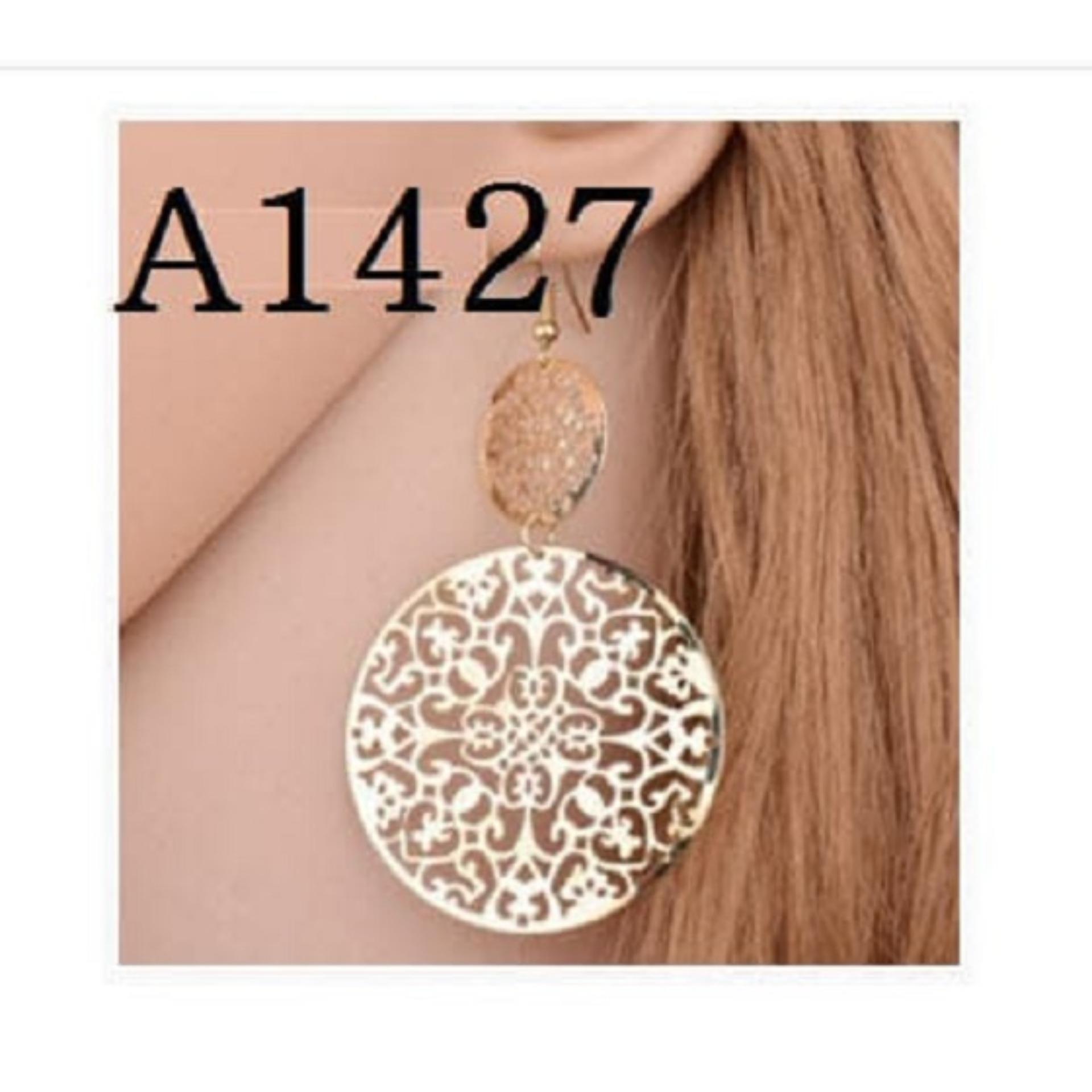 Anting Gipsi Besar Gold (Jual Gelang Kalung Cincin Xuping Perhiasanset