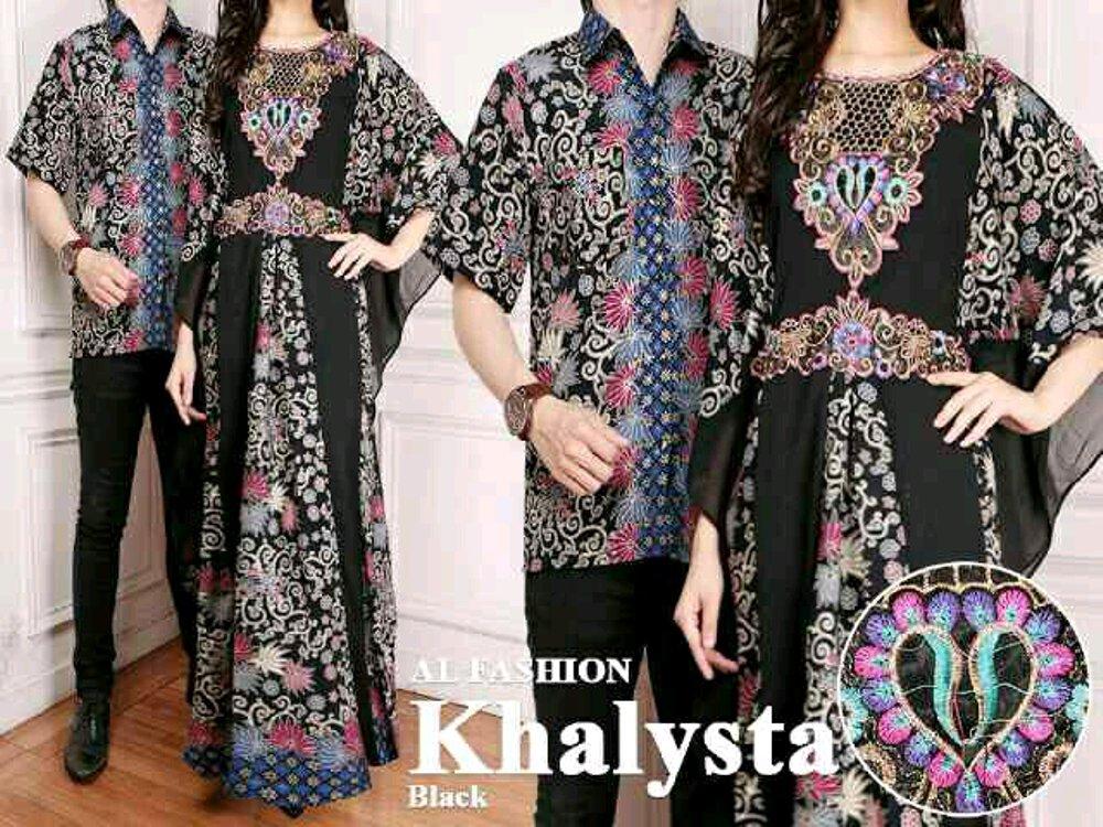 Atk Cp Azura Couple Mamah Papah Kemeja Pria Lengan Pendek Batik Songket Etnik Kaftan Pasangan Kembaran Murah Modis Modern Simple Elegan Baju Lebaran
