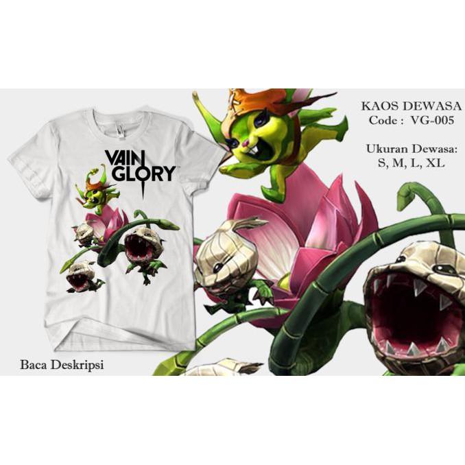 Baju / Kaos Vainglory Hero Petal Bahan Gildan Softstyle - Sale Promo!!