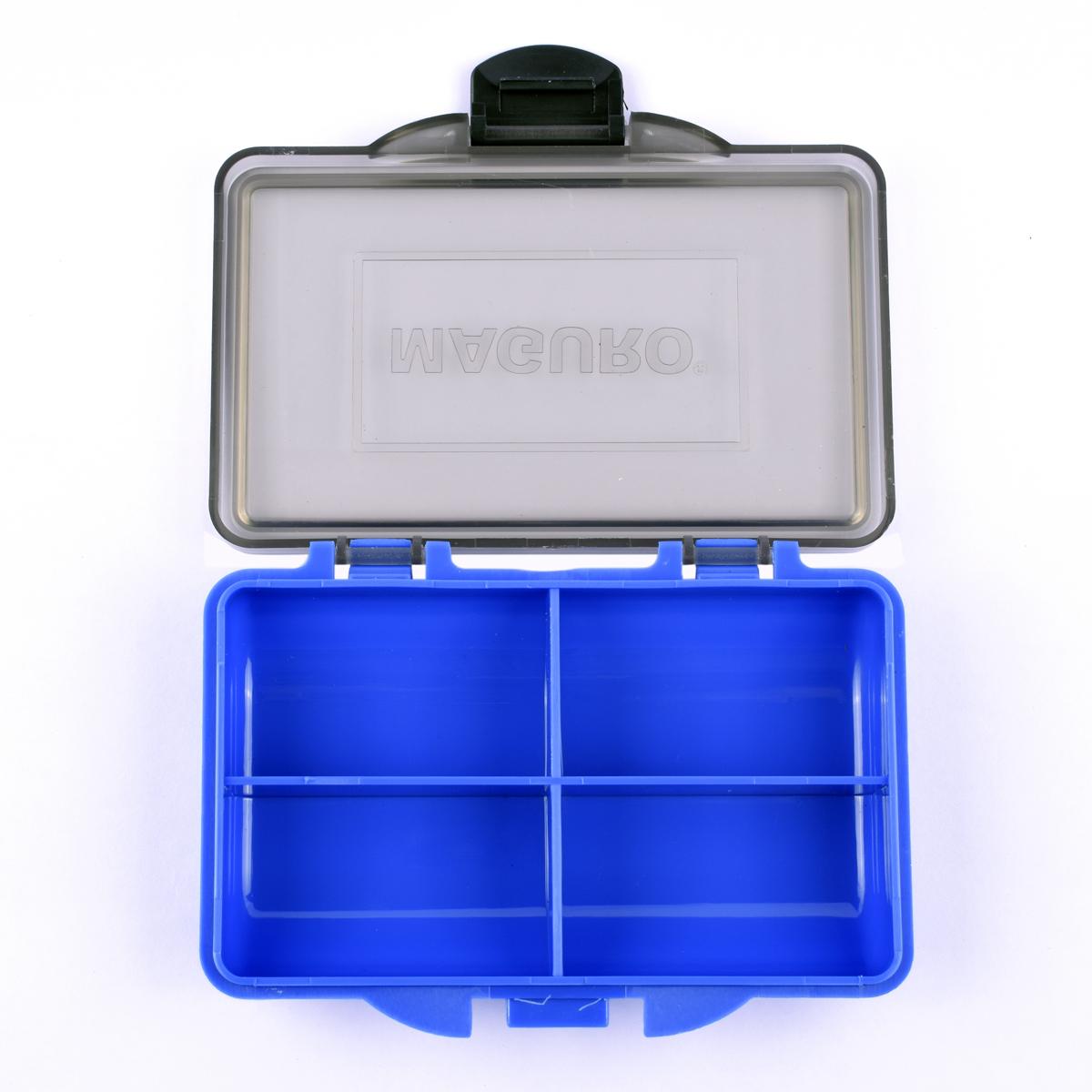 Kotak Pancing Maguro Carp Small Box 4 Compart Warna Biru