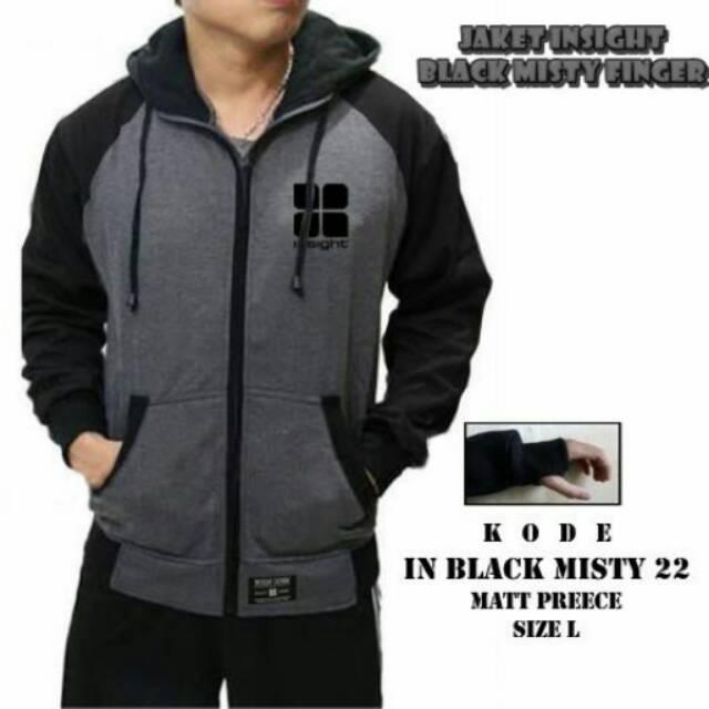 Jaket Insight Black Misty Finger