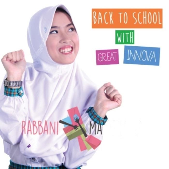 Kerudung Rabbani Great Innova M, Jilbab Bergo Anak Sekolah Grand