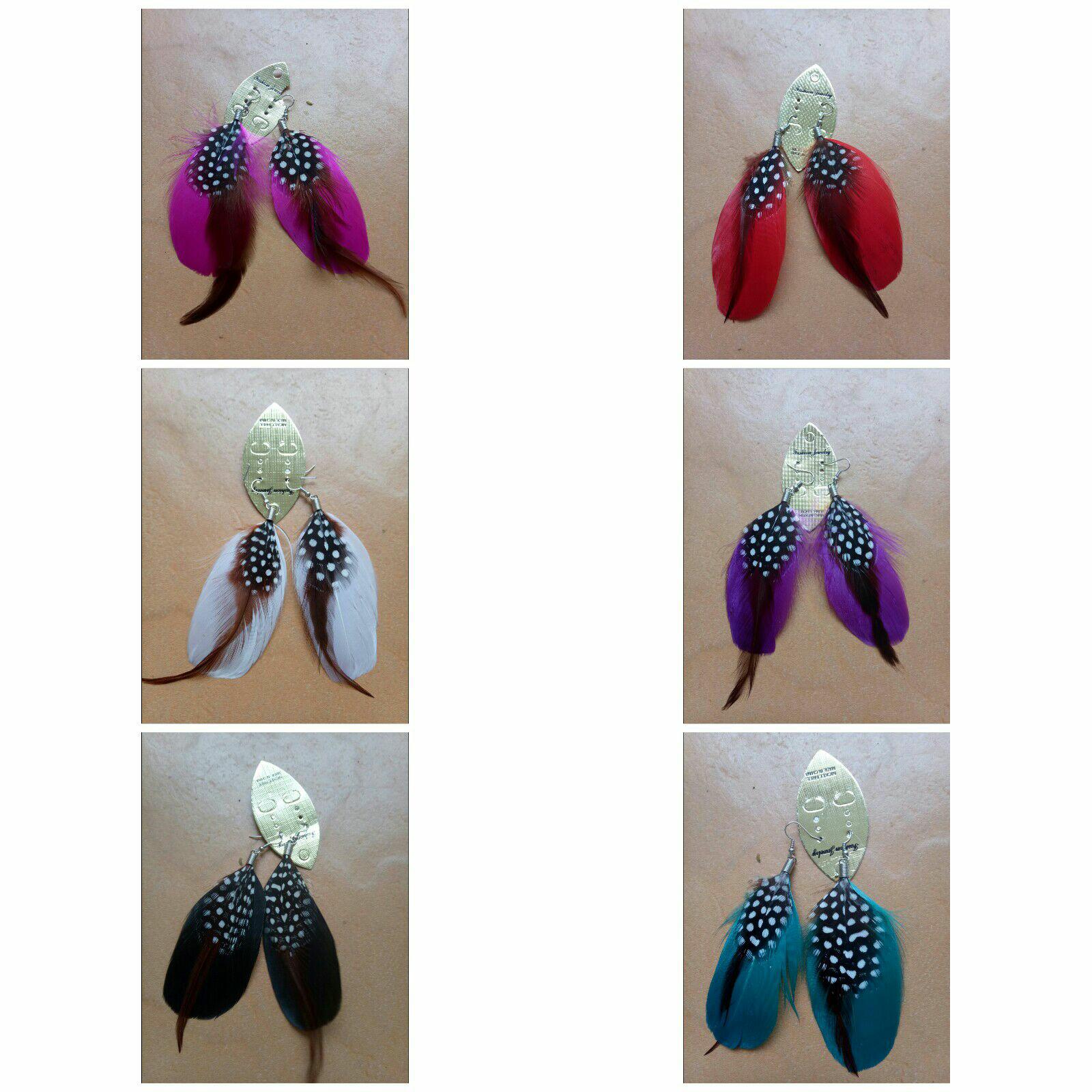 Anting bulu anting hijab anting pesta