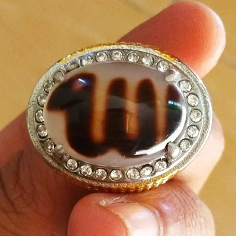 Cincin Batu Akik Lafazd Alloh