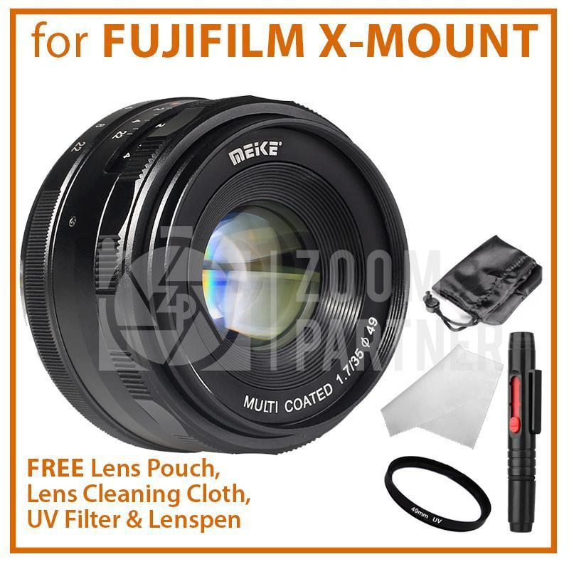 Lensa Fix MEIKE 35mm F1.7 For Fujifilm Mirrorless E-Mount