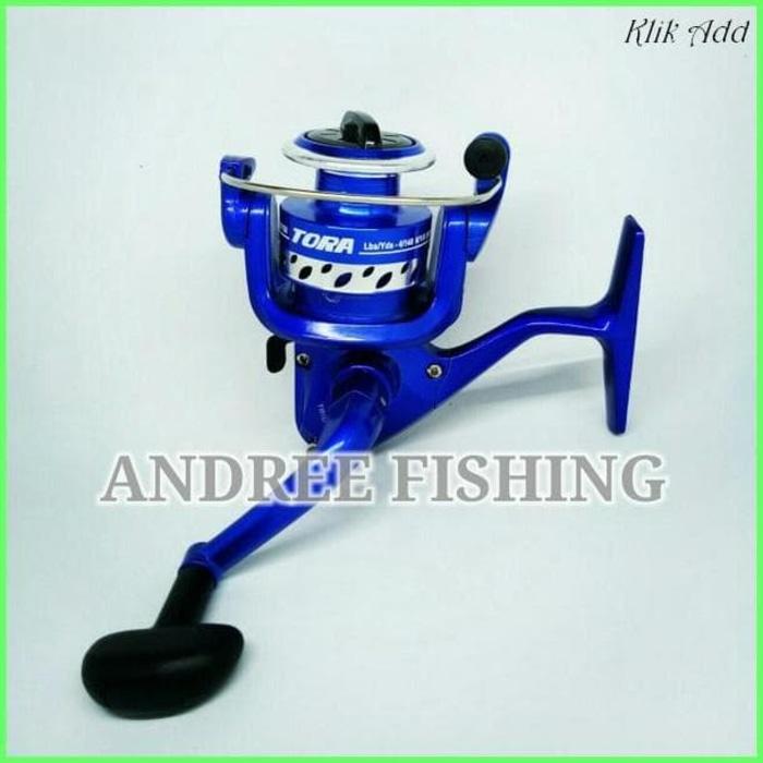Reel Pancing Tora Trio 750 Biru Aluminium Spool / Kerekan / Reel / - LGsNrO