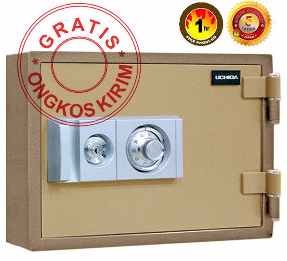DISKON SPESIAL lemari besi / Brangkas / Brankas Uchida Bk-S gratis pengiriman