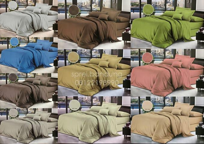BEDCOVER Set QUEEN Size Katun Jepang Premium Quality EMBOSS