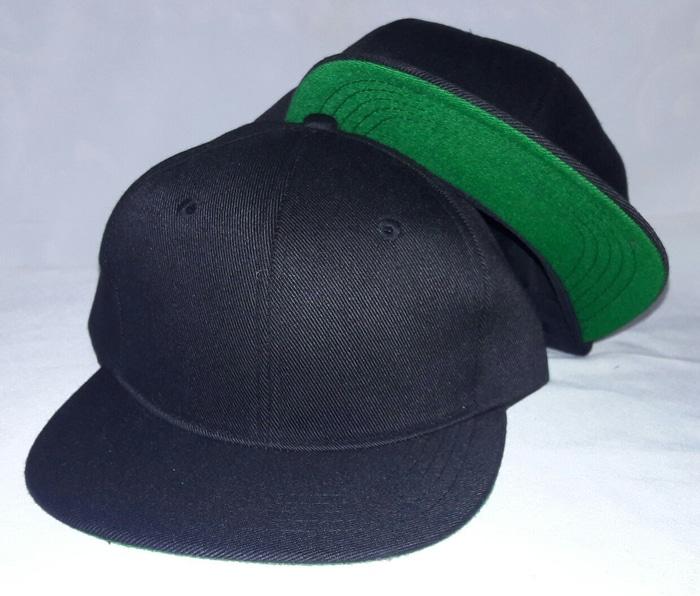 topi snapback hitam based hijau polo PROMO