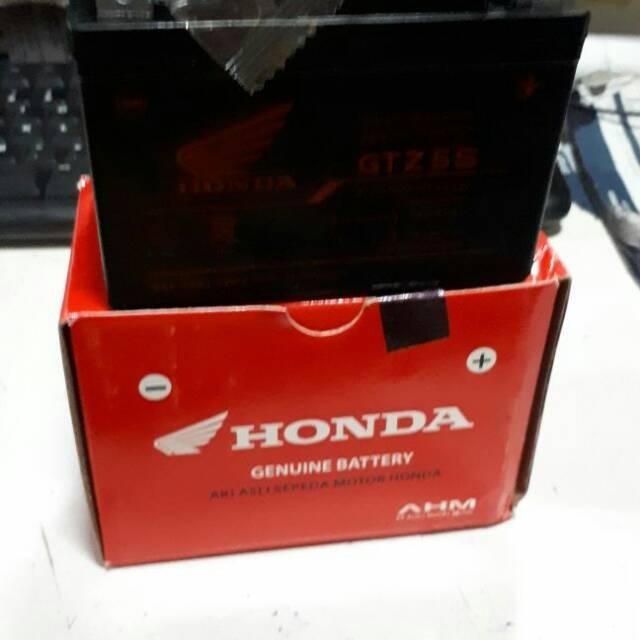 Aki Accu Honda Ahm GTZ5S Sonic Cs1 Karisma Supra 125 Vario Beat Verza New Megapro 31500-Kph-900