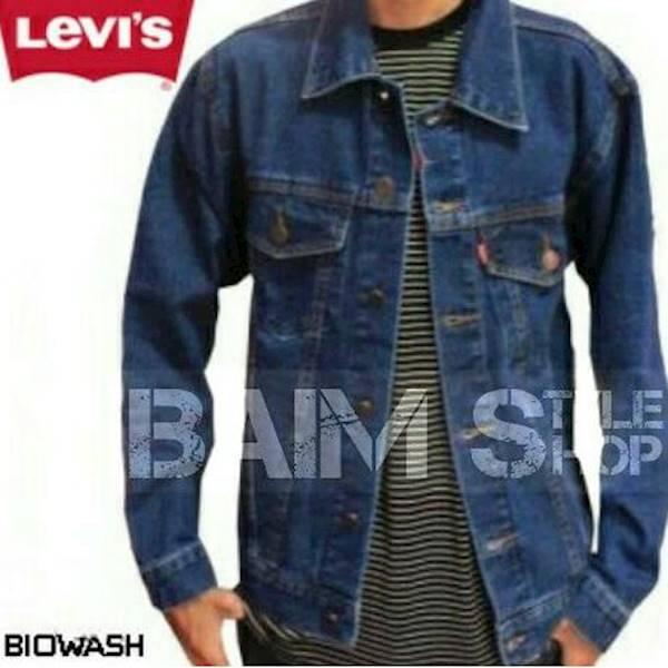 JAKET JEANS-JAKET PANJANG-JAKET KEREN-JAKET-LEVI's BIOWASH - EWTQEG