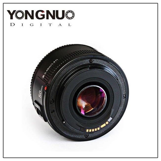 YONGNUO YN50mm F1.8 Lens Large Aperture Auto Focus Lens For Canon EF Mount EOS Camera - intl