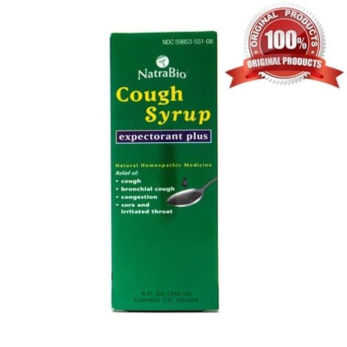 NatraBio Adult Cough Syrup 240 mL BPOM ORI