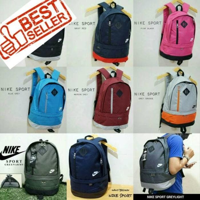 Promo! TAS NIKE SPORT NEW / RANSEL SEKOLAH / RANSEL CEWEK COWOK PRIA WANITA