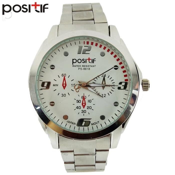 Jam Tangan Pria Merk POSITIF Aragon PS-8618 Original Import 100%