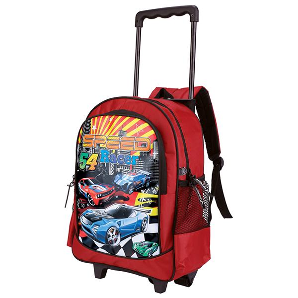 Promo fashion branded CRZ 191 tas roda anak cowok laki karakter czr Fashion