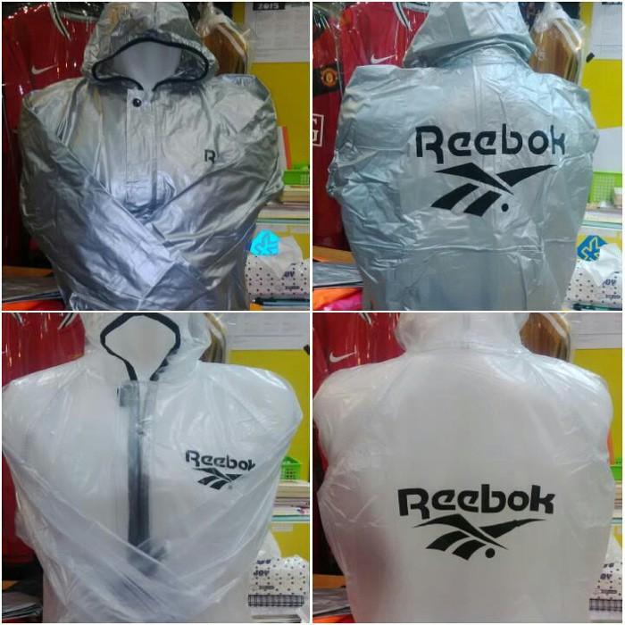 SAUNA SUIT JUMBO XXXL /WARNA HITAM DAN PUTIH / JAKET HUJAN / TERMURAH - 14Qjw9