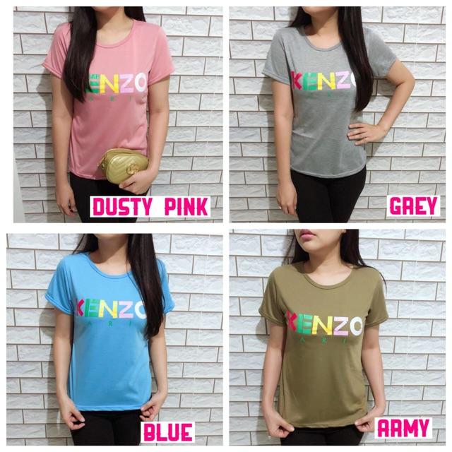 DAMAI FASHION JAKARTA - baju atasan tumblr wanita KIMMY 4 warna - konveksi murah tanah abang