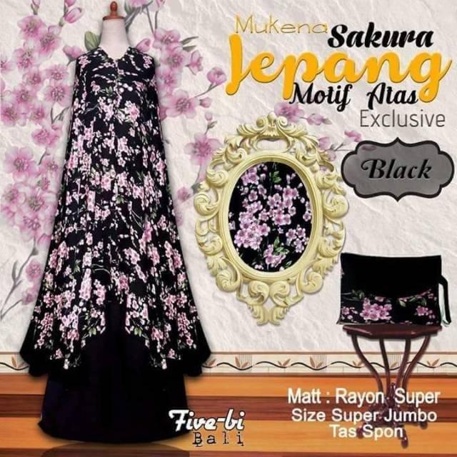 PROMO OBRALL!!MUKENA SAKURA JEPANG SUJU MUKENA BALI MURAH sky